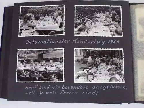 Fotoalbum Schule Zittau FDJ Kinder Kindheit DDR Zeitzeugnis