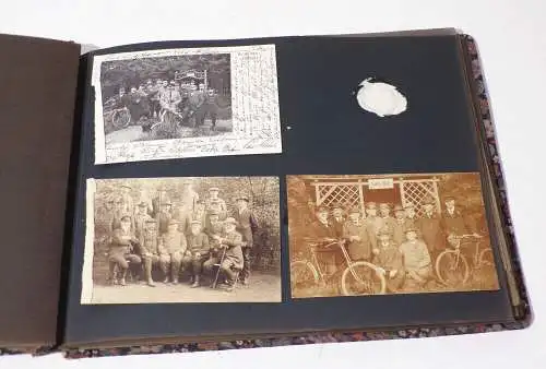 Fotoalbum  Fahrrad Tour Soldaten 1 Wk Adel Zivilleben 1910 bis 1920