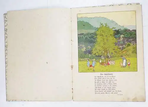 Altes Kinderbuch Der Herbst Bilder von Gertrud Caspari 1930 er