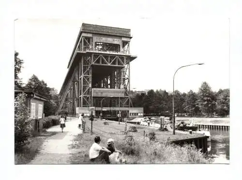 Ak Niederfinow Kreis Eberswalde Schiffshebewerk 1985