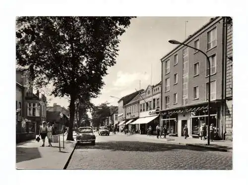 Ak Fürstenwalde Spree An der Ernst Thälmann Straße 1966