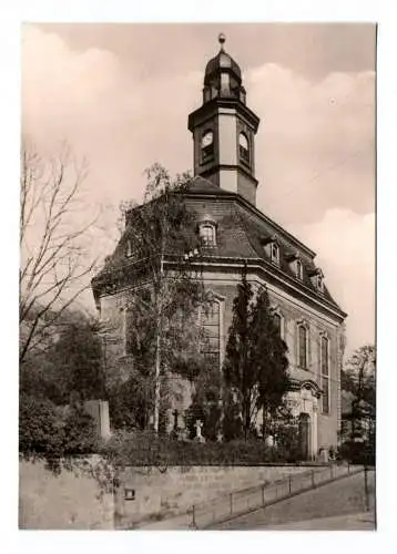 Ak Foto Kirche Dresden Loschwitz 1972
