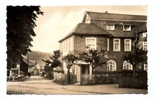 Ak Gehlberg Thüringer Wald Gasthaus Kühn mit Arlesbergerstraße 1968