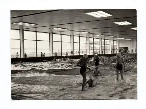 Ak Warnemünde Hotel Neptun Meeresbrandungsbad 1973