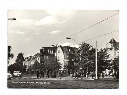 Ak Berlin Karlshorst Hermann Duncker Straße 1968