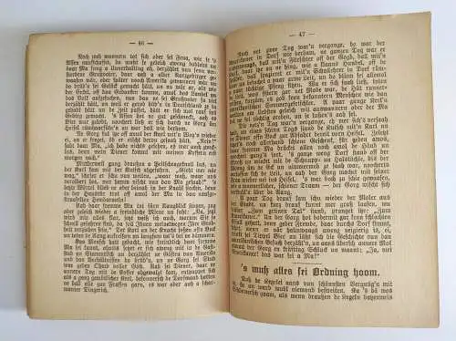 Der Gedichte und Geschichten Annaberg 1911 Alte Broschüre