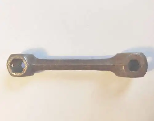 Originaler alter Fahrradknochen antik 6 Kant Fahrrad Werkzeug