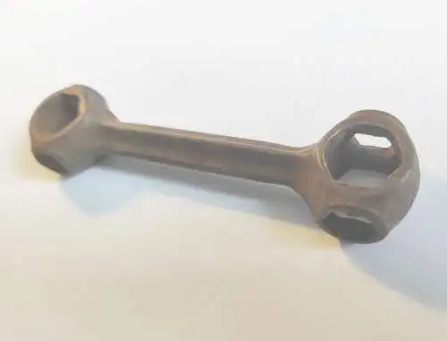 Antiker Schraubenschlüssel Knochen für Fahrräder Werkzeug