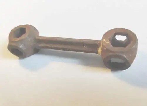 Fahrrad Knochen antik alt 6 Kant Werkzeugschlüssel
