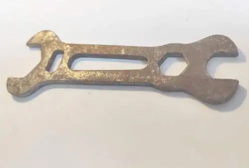 Fahrradwerkzeug Schlüsssel antik Oldtimer Schraubenschlüssel