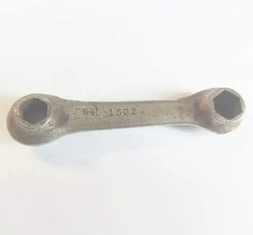 GH 1532 Bordwerkzeug antik Sechskant Werkzeugschlüssel