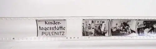 DDR Diafilm Kindertagesstätte Pulsnitz Pädagogik seltener Rollfilm