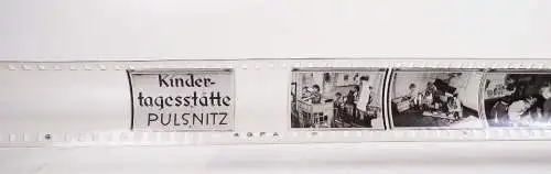 DDR Diafilm Kindertagesstätte Pulsnitz Pädagogik seltener Rollfilm 