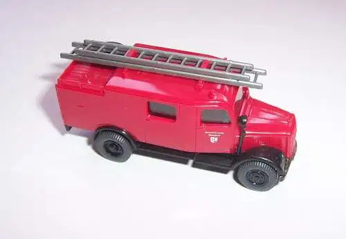 Wiking Modell Feuerwehr Mannheim Opel Blitz 