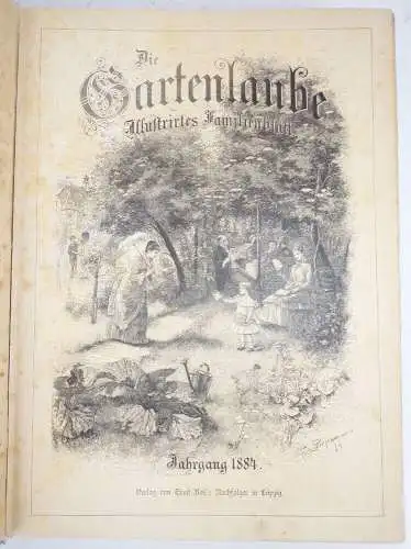 Die Gartenlaube Illustriertes Familienblatt 1884