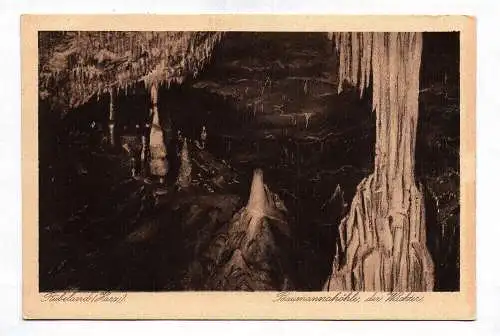 Foto Ak Rübeland Harz Baumannshöhle der Wächter