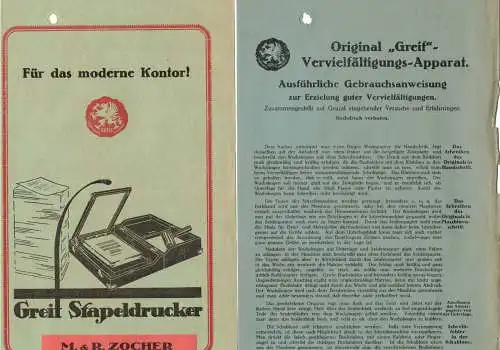 Konvolut Zocher Bürobedarf Papiere Buchdruckerei Dresden Karten Rechnungen