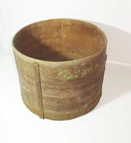 Altes Scheffel Getreibemaß Ø 37,5 Holz Deko Landhaus Shabby !