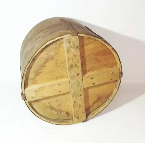 Altes Scheffel Getreibemaß Ø 37,5 Holz Deko Landhaus Shabby !