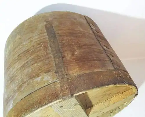 Altes Scheffel Getreibemaß Ø 37,5 Holz Deko Landhaus Shabby !