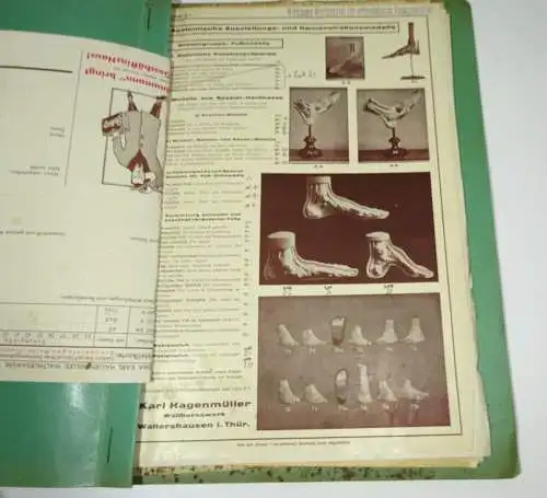 Mappe Hagenmüller Walthursawerk Waltershausen Orthopädische Schuhe Lehrmaterial