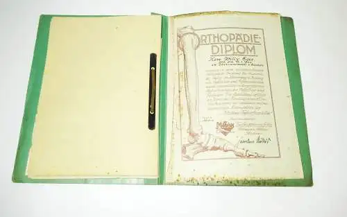 Mappe Hagenmüller Walthursawerk Waltershausen Orthopädische Schuhe Lehrmaterial