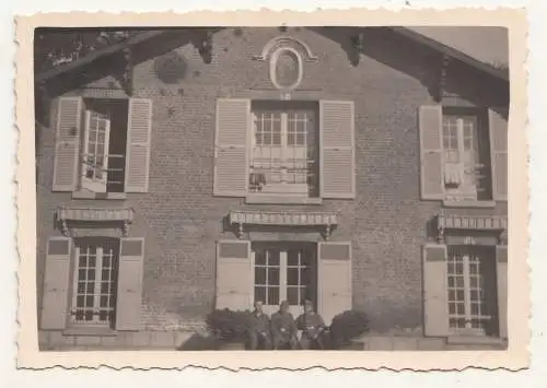 Foto Chateau Beaufort France deutsche Soldaten 2 Wk WW2 ! (F2172