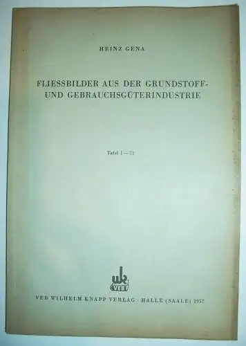 Heinz Gena - Fliessbilder aus der Grundstoff- und Gebrauchsgüterindustrie 1957