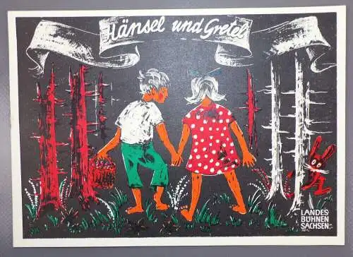 Landesbühne Sachsen Hänsel und Gretel Oper DDR 1986 
