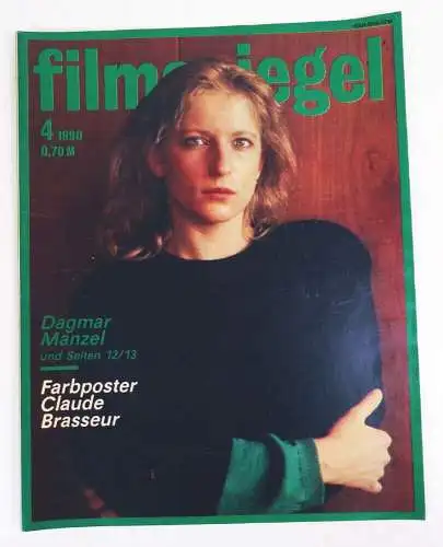 Filmspiegel 4 1990 Dagmar Menzel Farbposter Claude Brasseur Kino Zeitschrift