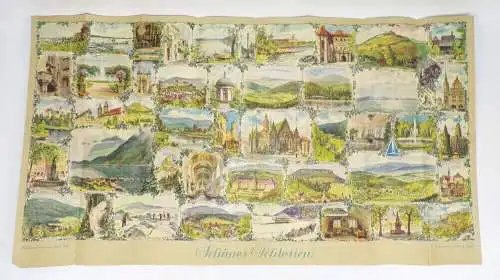 Das malerische Breslau Schlesien Bilderbogen einer Reise 1938 Prospekt
