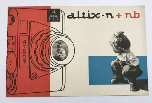 Altix n nb Prospekt DDR 1960 VEB Kamera und Kinowerke Dresden