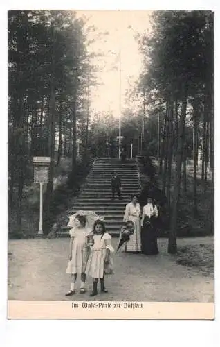 Ak Dresden Im Waldpark zu Bühlau Damen Mädchen 1909