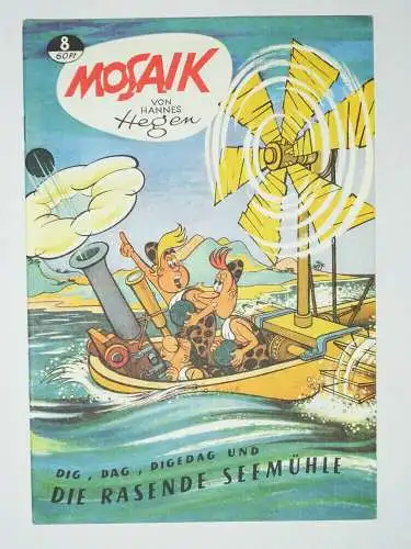 Mosaik Nr 8 Reprint Dig Dag Digedag und die rasende Seemühle 1994