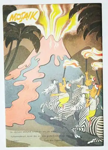 Mosaik Nr 6 Digedags Reprint Dig Dag  Digedag und der überlistete Krake 