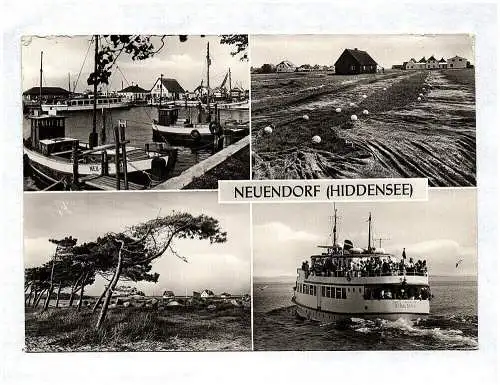 Ak Neuendorf Hiddensee DDR 1982