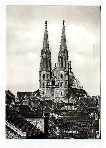 Ak Görlitz Peterskirche DDR Sachsen Ansichtskarte