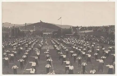 Foto Ak Seifhennersdorf Sportfest Turnfest um 1910/20  A3294