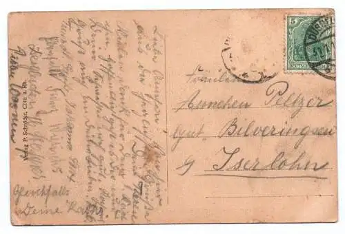 Ak Düsseldorf Cafe Corso Königs Allee