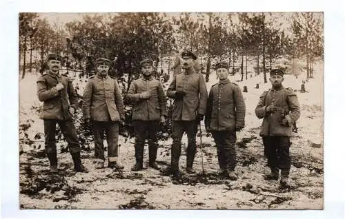 Foto Ak Soldaten IR 101 Fourges Frankreich