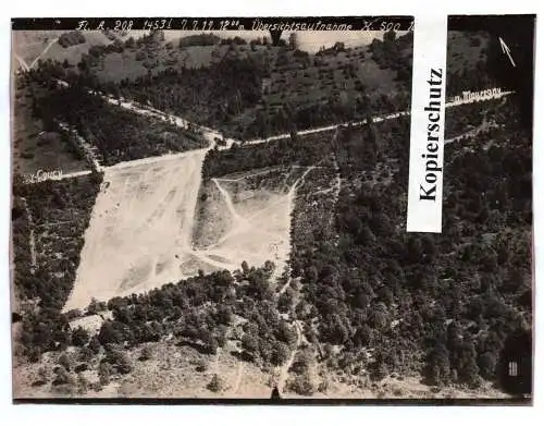 Foto Fliegeraufnahme Coucy Mauregny-en-Haye Frankreich 1 Wk Luftbild france