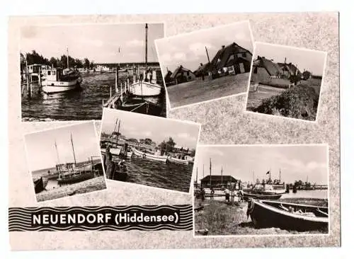 Ak Neuendorf Hiddensee 1962 DDR