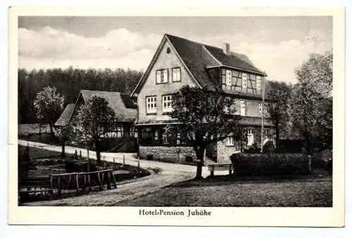 Ak Hotel Pension Juhöhe Odenwald Heppenheim Bergstraße 1940