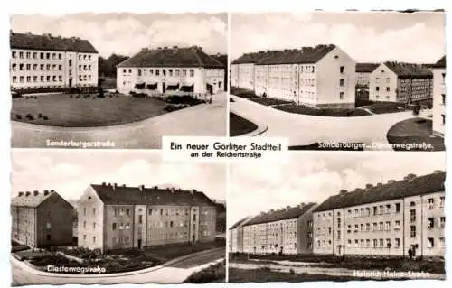 Ak Görlitz neuer Stadtteil an der Reichertstraße 1961 DDR