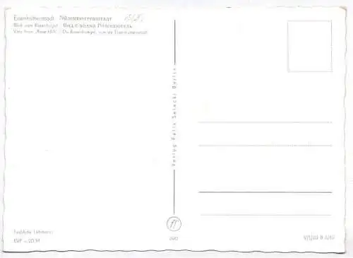 Ak Eisenhüttenstadt in Farbe Blick vom Rosenhügel 1969