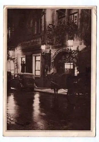 Ak Leipzig Thüringer Hof 1942 historische Gaststätte Postkarte