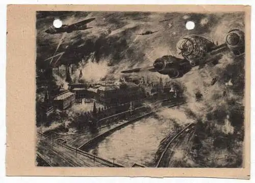 Feldpost Ak Flugzeuge Bomber 1942