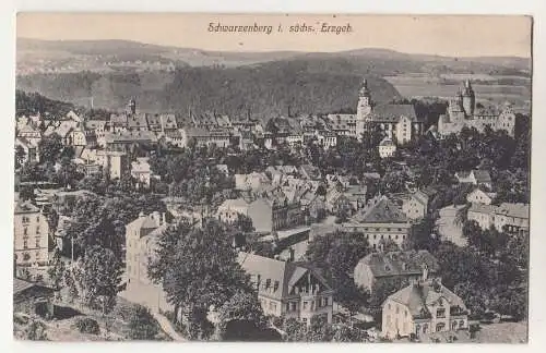 Ak Schwarzenberg im sächsischen Erzgebirge 1916 ! (A903