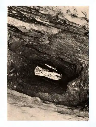 Ak Geising Osterzgebirge Silberstollen hinter dem Steigerstuhl 1970