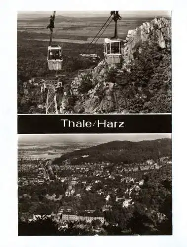 Ak Thale Harz Personenschwebebahn 1982 Kreis Quedlinburg